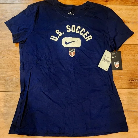 Nike Tops Nike Womens Usa Soccer Team Usa Legend Navy Tshirt